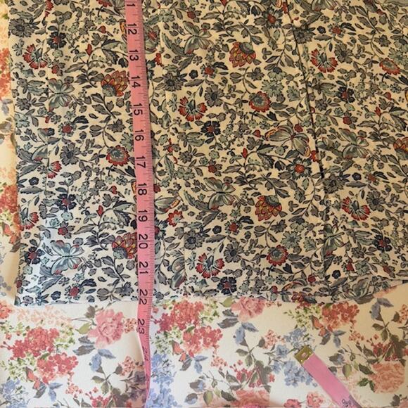 Womens Butterfly Floral Top Fairycore Small Flutter Sleeves Career Interview - Picture 7 of 8